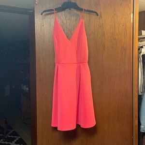 pink homecoming dress